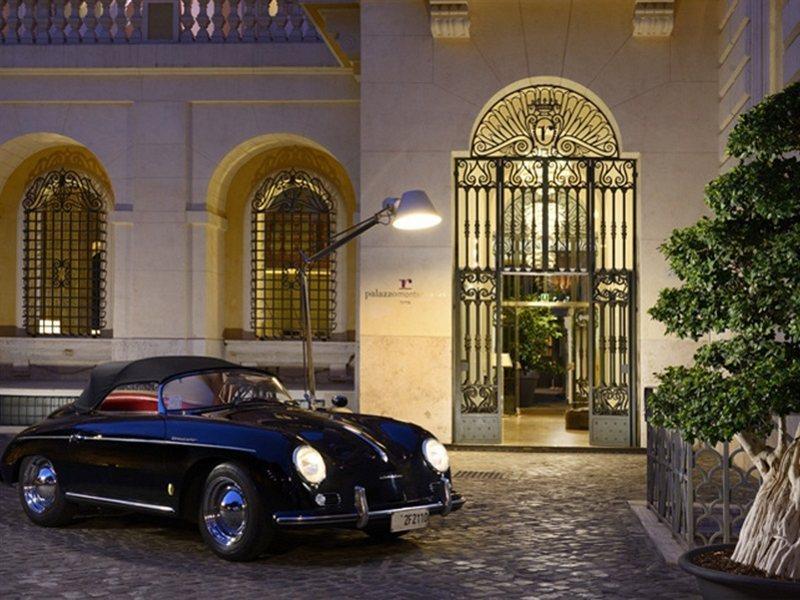 Palazzo Montemartini Rome, A Radisson Collection Hotel ภายนอก รูปภาพ The entrance to the hotel